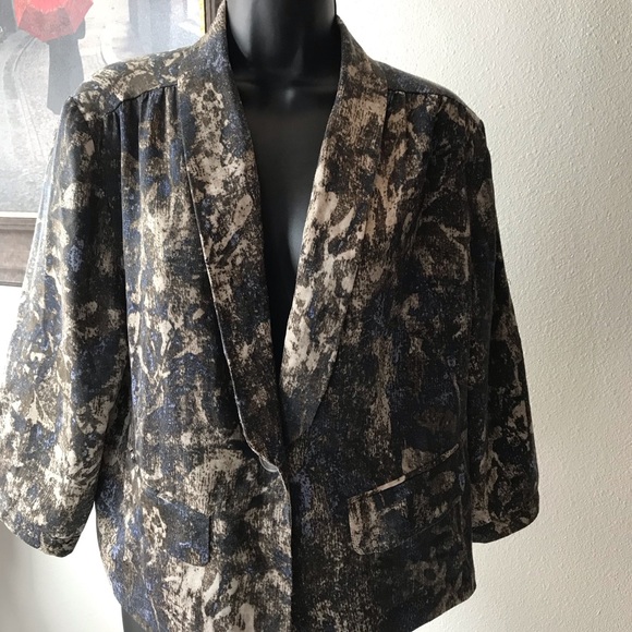 Coldwater Creek Jackets & Blazers - COLDWATER CREEK CLASSIC BLAZER PETITE LARGE 14-16 EUC